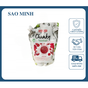 Mứt Chunky Vải Và Hoa Hồng 1kg